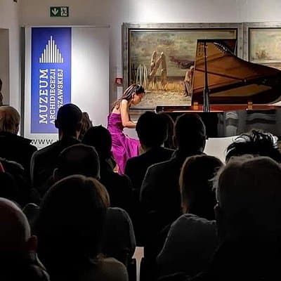 Daily live piano Chopin's concerts at 6:30 pm in the Warsaw Archdiocese Museum