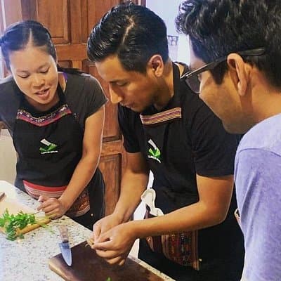 Traditional Bolivian Cooking Class w/ Cocktail Making by La Boca del Sapo, Sucre