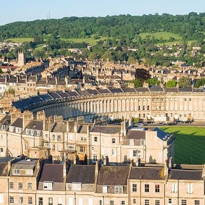 Roman Baths and Bath City Walking Tour