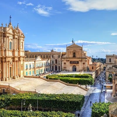 Syracuse, Ortigia and Noto walking tour from Catania