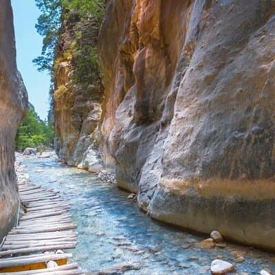 Samaria Gorge Hiking from Chania with Professional Hiking Guide