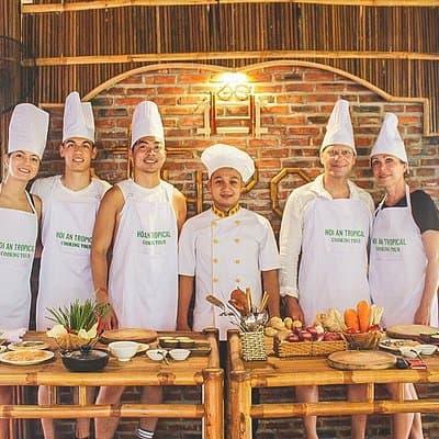 Half day Cooking class at Tra Que vegetable village from Hoi An