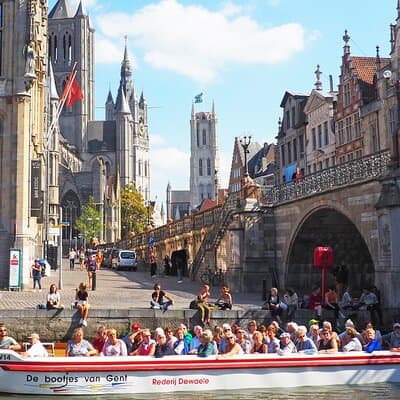 40-Minute Guided boat trip in medieval Ghent