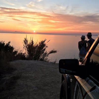 Private Sunset Jeep Safari in North West Corfu with Dinner