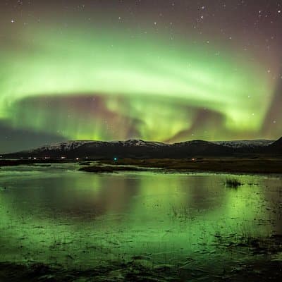 Northern Lights Classic MiniBus Tour from Akureyri