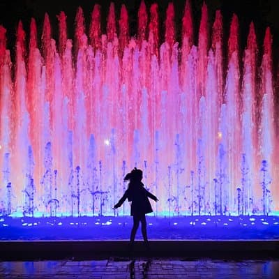 Magic Water & Laser Light Show Including Pickup And Drop-Off