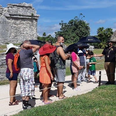 Archaeological Tour in Tulum and Coba with Kuxtal Cenote