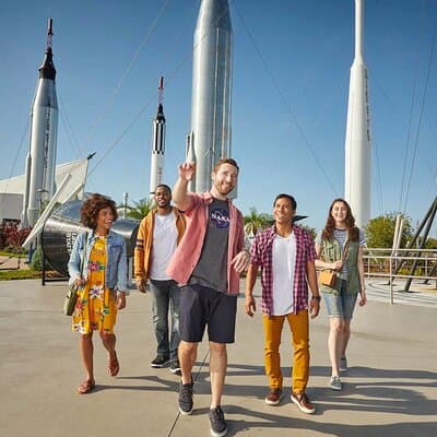 Centro Espacial Kennedy con transporte desde Orlando y Kissimmee