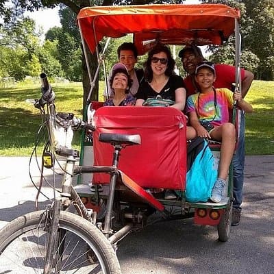 Central Park Pedicab Tours with New York Pedicab Services