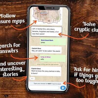 Fun, Flexible Treasure Hunt Around Liverpool with Cryptic Clues & Hidden Gems