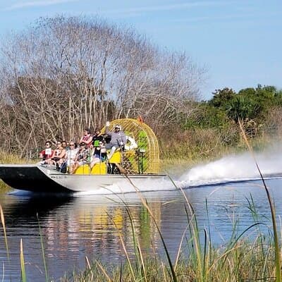 Tour ecológico en airboat de 90 minutos en Everglades cerca de Orlando Florida