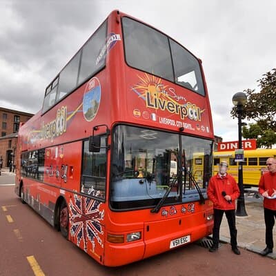 Liverpool City Sights Hop On Hop Off City Tour - 24hr Ticket