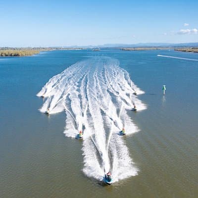 1.5 hr Jet Ski Safari tour to South Stradbroke Island!