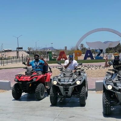 ATV Off-roading + sandboarding Tour in La Paz