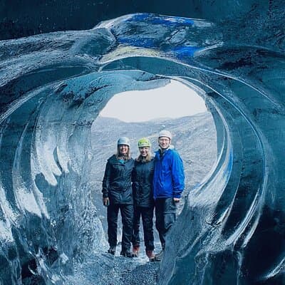 Ice Cave by Katla Volcano Super Jeep Tour from Vik
