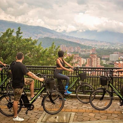 Electric Bike City Tour Medellin With Colombian Coffee and Snack