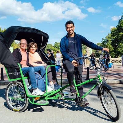 Private Central Park Pedicab Tour