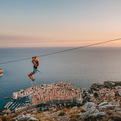 Panorama Zipline Experience in Dubrovnik