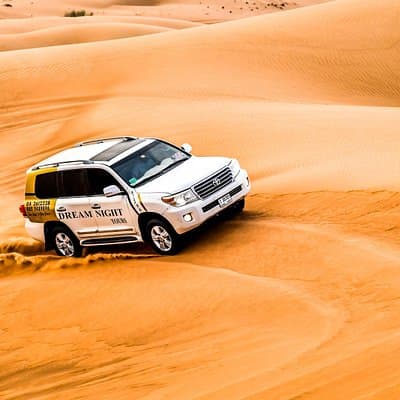 Dubai Desert Safari With Dune Bashing, Camel Ride & BBQ Dinner