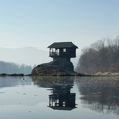 Šargan Eight Railway, Wooden Town & House on Drina river day trip from Belgrade