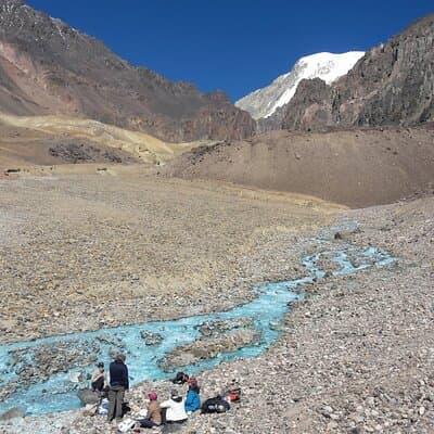 Trekking to Turquoise Creek Barreal