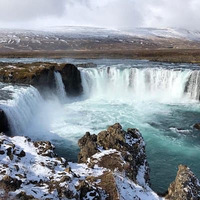 Lake Myvatn Day Tour and Godafoss Waterfall for Cruise Ships from Akureyri Port