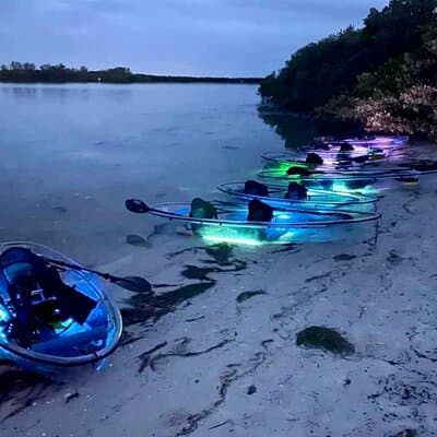 Shell Key Clear Kayak Sunset & Glow Tours