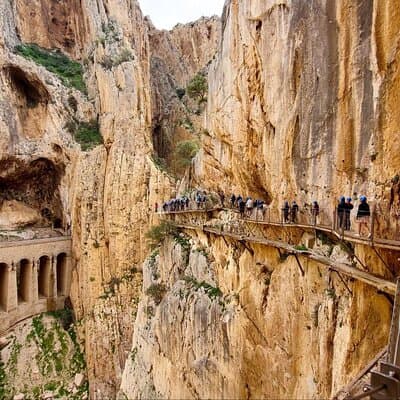 Caminito del Rey with Pickup from Malaga City