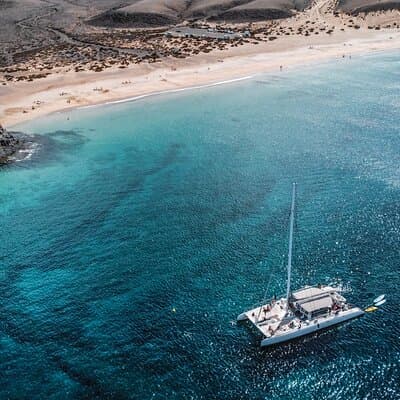 Catamaran Sailing in Lanzarote