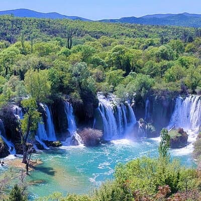 Discover Herzegovina Day Tour from Mostar: Kravice Waterfalls, Blagaj, Počitelj