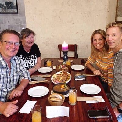 A 3-hour Guided Food Tour with 4 Iconic Restaurants of Arequipa