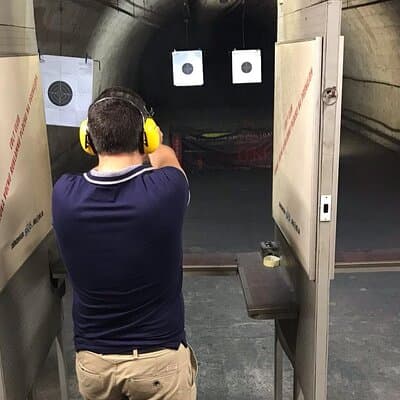 5 Guns Shooting in Bratislava Downtown Shooting Range