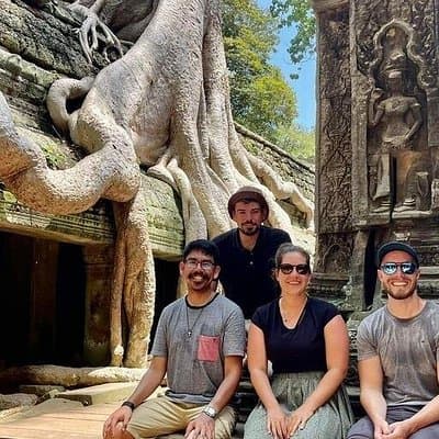 One Full Day Private tour of Angkor Wat, Ta Prohm, Angkor Thom & Banteay Srie