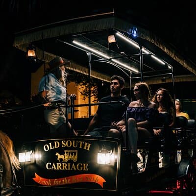 Tour du soir en calèche hantée de Charleston