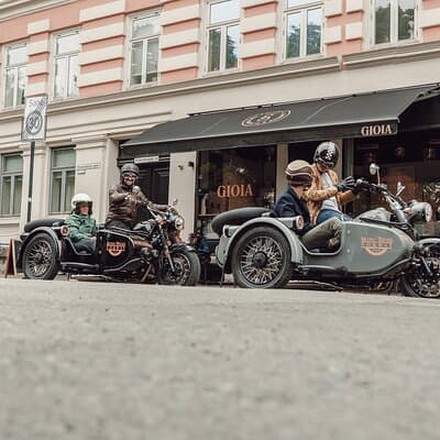 2hr Retro Motorcycle Sidecar Oslo Highlights Tour