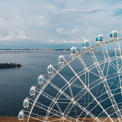 Entrance to the Giant Roda of Rio de Janeiro