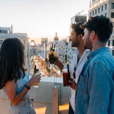 Madrid Tapas & Wine Tour with Rooftop Views and Local Guide