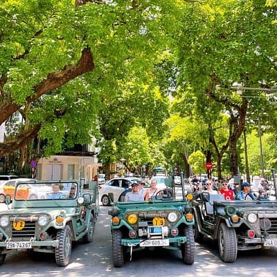 Hanoi Backstreet Jeep Tour : Hanoi HIGHTLIGHTS and HIDDEN GEMS