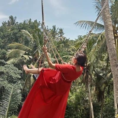 Bali Swing Hot Spring And Waterfall Private Guided Tour