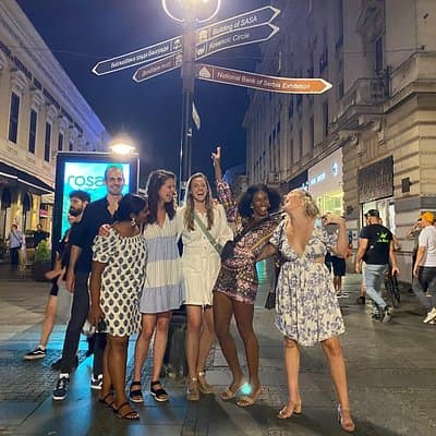 Belgrade Nightlife Bar Pub Club Crawl with Unlimited Drinks