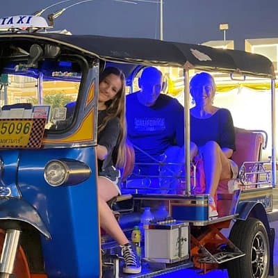 Bangkok Night Tuk-Tuk Tour: Chinatown Street Food & Transfer