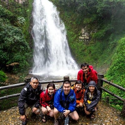 Sapa Love Silver Waterfall, Lonely Tree in Heaven Gate,San Sa Ho