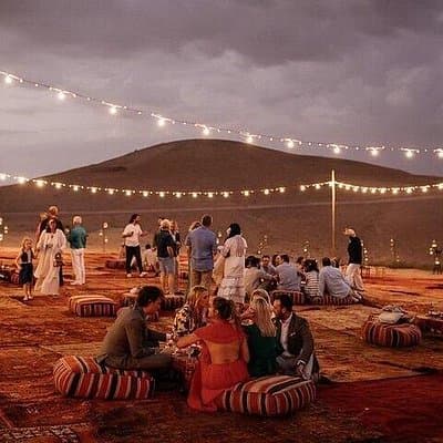 Agafay Desert - Quad camel and dinner show