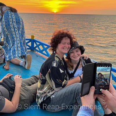 Half Day Kompong Pluck stilt home Village on Tonle Sap & Sunset