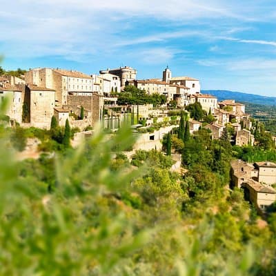 Gordes, Roussillon ( + ochre trail) & Vaucluse Fountain