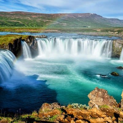 Lake Myvatn, Hot-Springs & Godafoss Waterfall Tour from Akureyri
