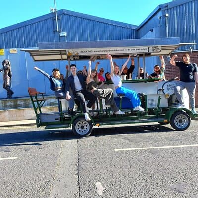 LIverpool beer or prosecco bike tour