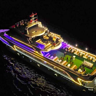Croisière dîner Istanbul Mega Lufer Bosphore et spectacle Table privée