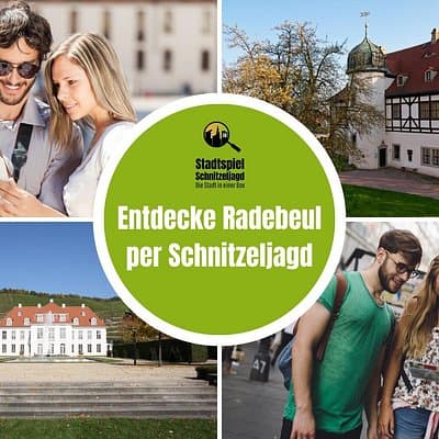 City game scavenger hunt Radebeul - independent city tour I discovery tour