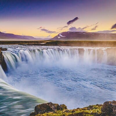 Half-Day Combo Tour to Goðafoss, Laufas and The Christmas House
